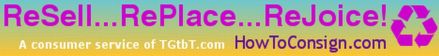 ReSell RePLace ReJoice!