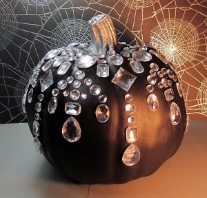 Glamourous Halloween pumpkin