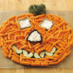 Healthy Pumpkin Halloween food!