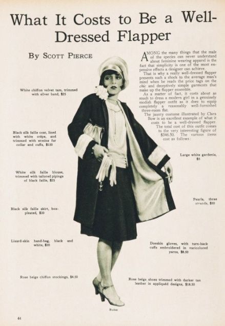 The Well-Dressed Flapper